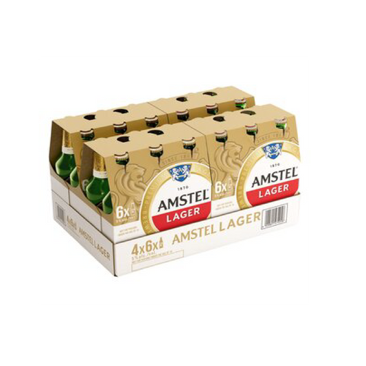 Amstel Lager 330ml Bottle - Case