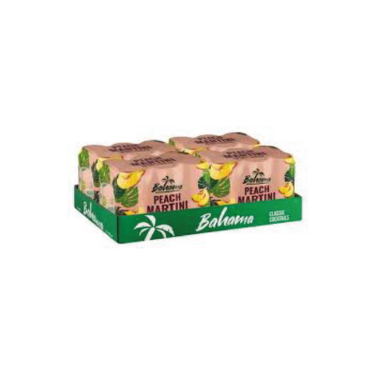 Bahama Peach Martini 440ml Can - Case