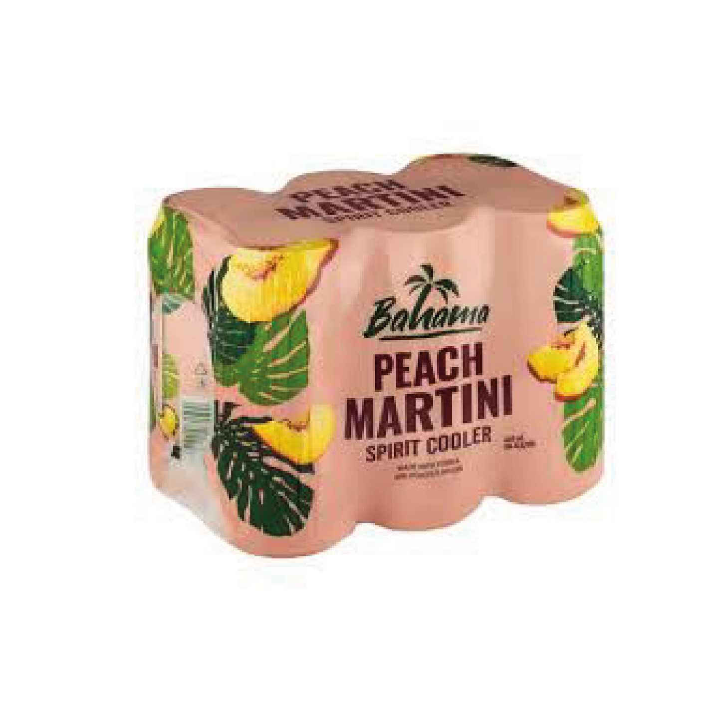 Bahama Peach Martini 440ml Cans - 6 Pack