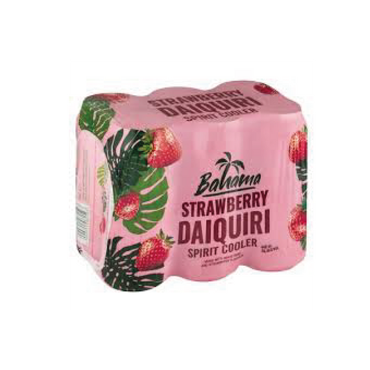 Bahama Strawberry Daiquiri 440ml Cans - 6 pack