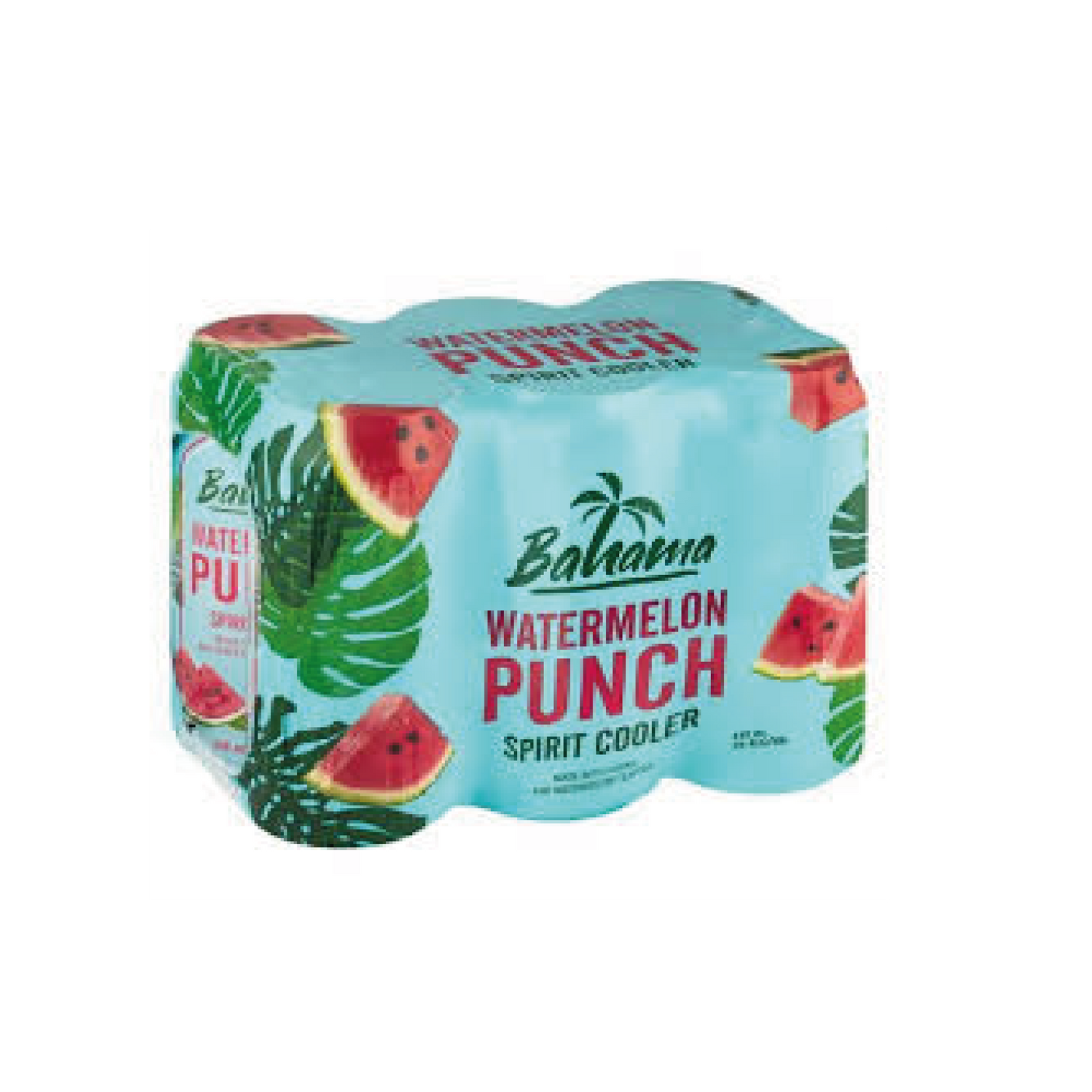 Bahama Watermelon Punch 440ml Cans - 6 Pack
