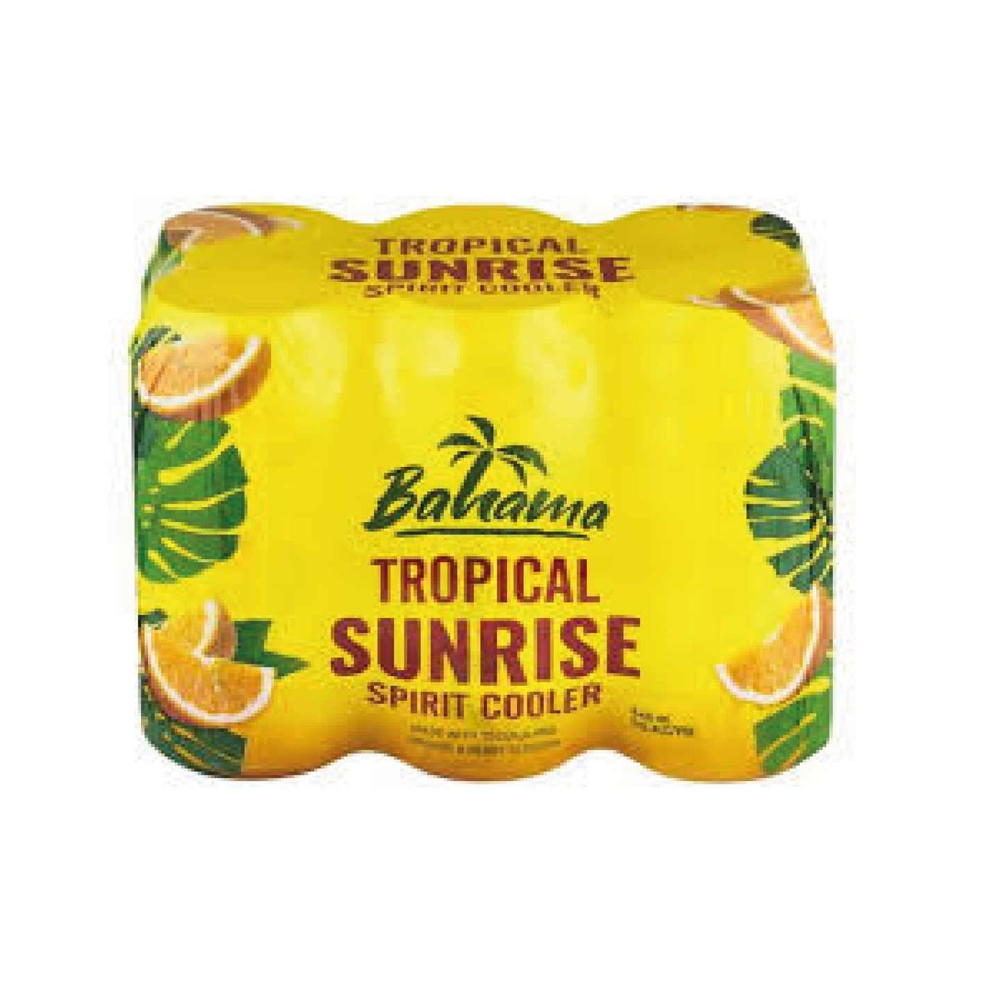 Bahama Tropical Sunrise 440ml Cans - 6 pack
