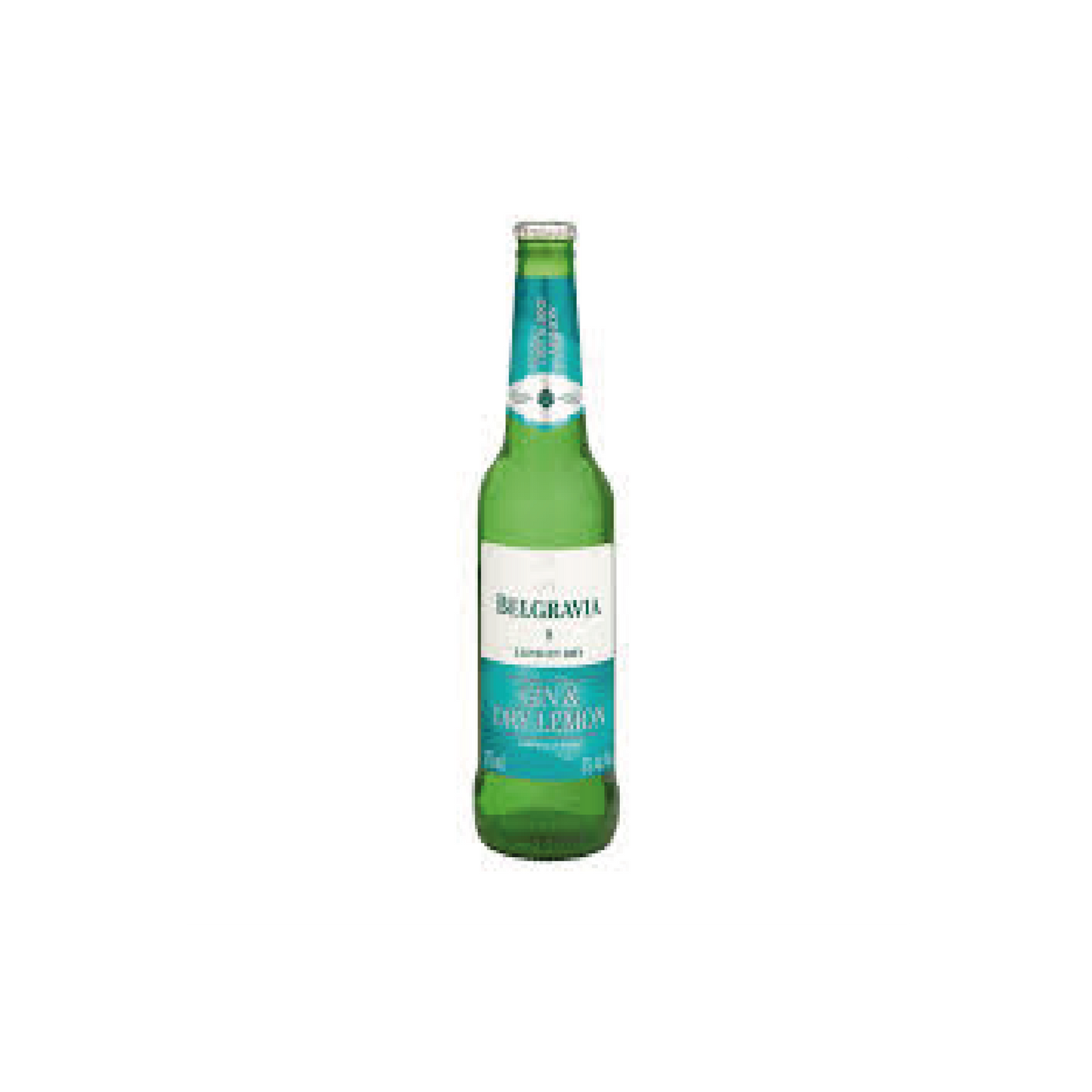 Belgravia Gin & Dry Lemon 330ml Bottle