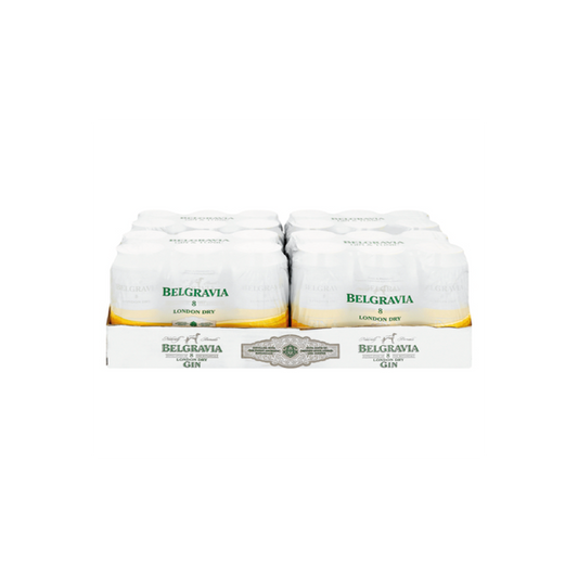 Belgravia Gin & Tonic 440ml Can - Case