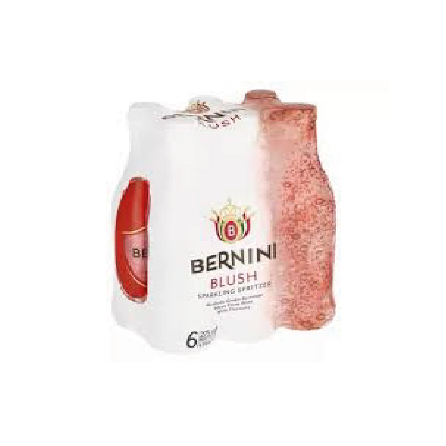 Bernini Blush 275ml Bottle - 6 Pack