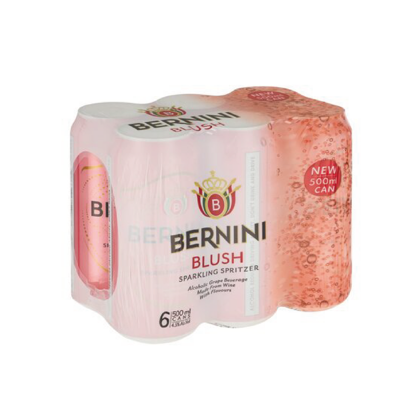 Bernini Blush 500ml Can - 6 Pack