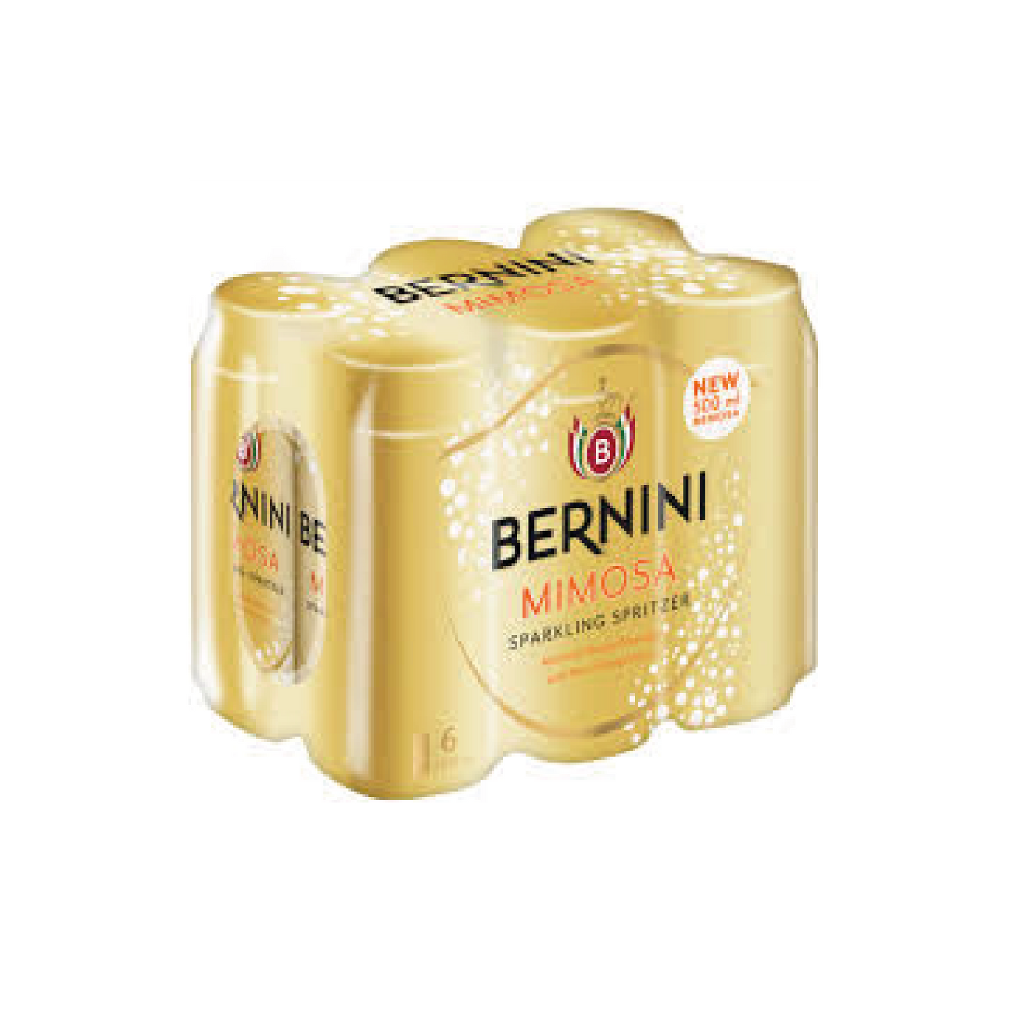 Bernini Mimosa 500ml Cans - 6 Pack