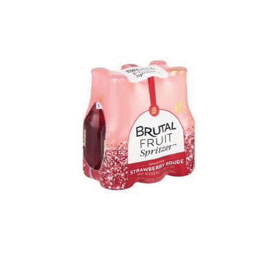 Brutal Fruit Strawberry Rouge 275ml Bottle - 6 Pack