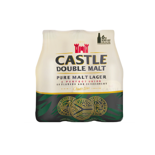 Castle Double Malt 330ml Bottle - 6 Pack