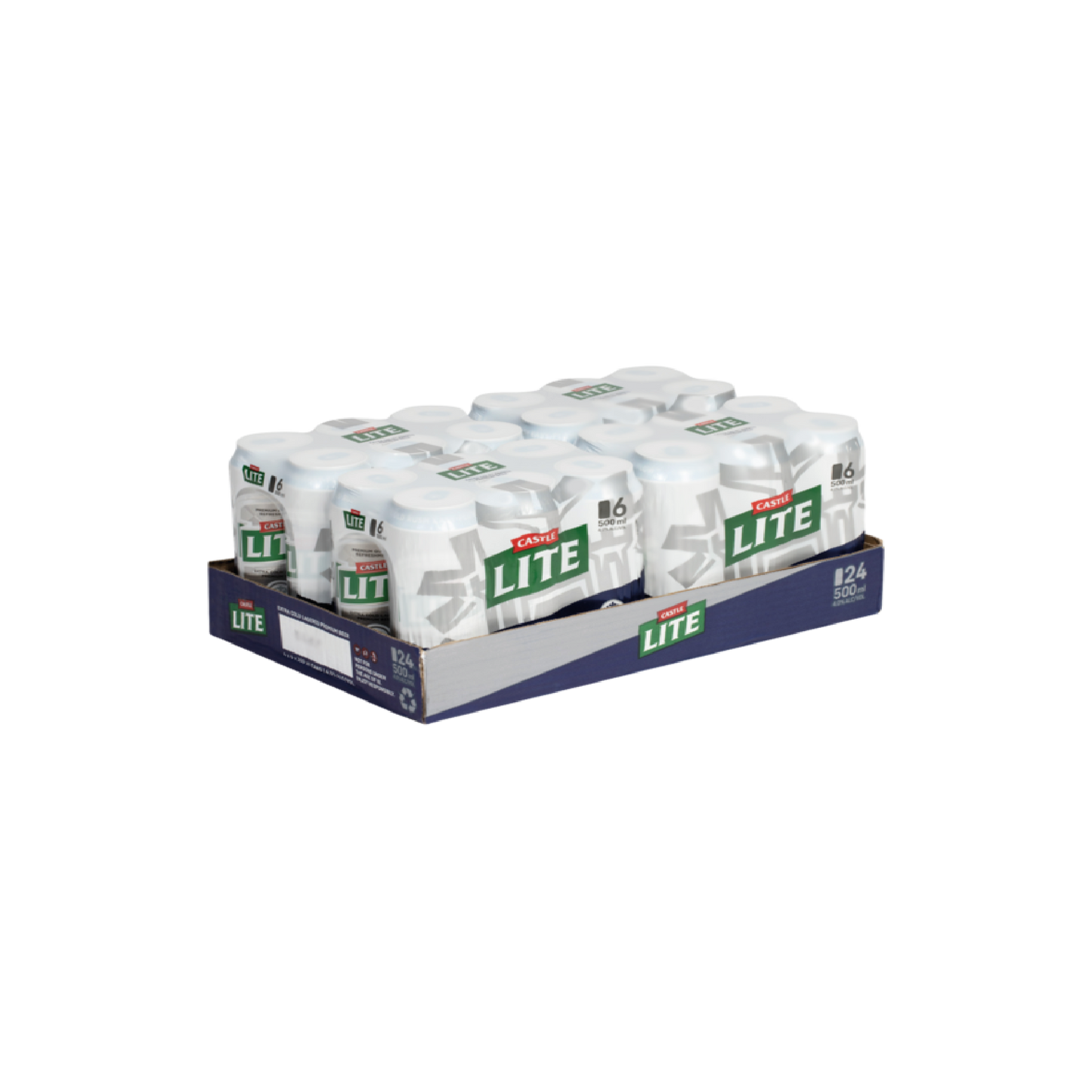 Castle Lite 500ml Can - Case