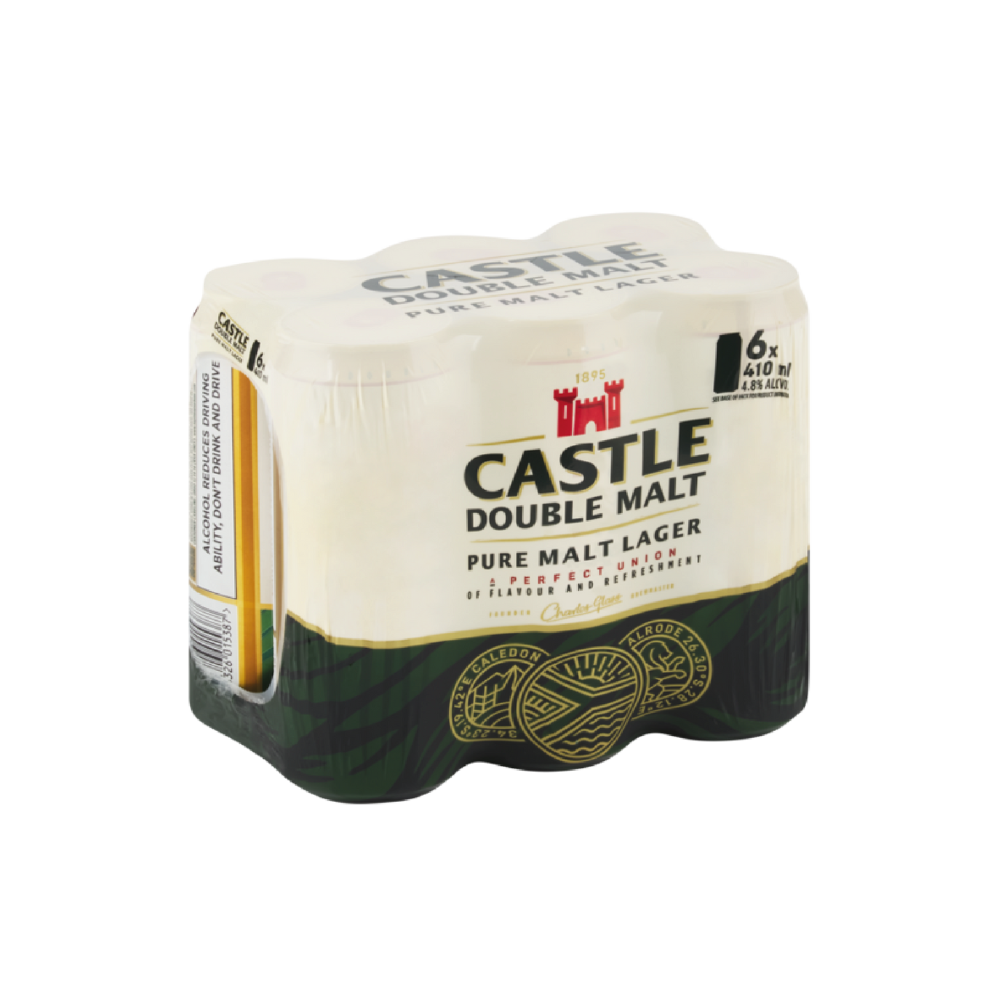 Castle Double Malt 440ml Can - 6 Pack