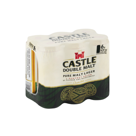 Castle Double Malt 440ml Can - 6 Pack