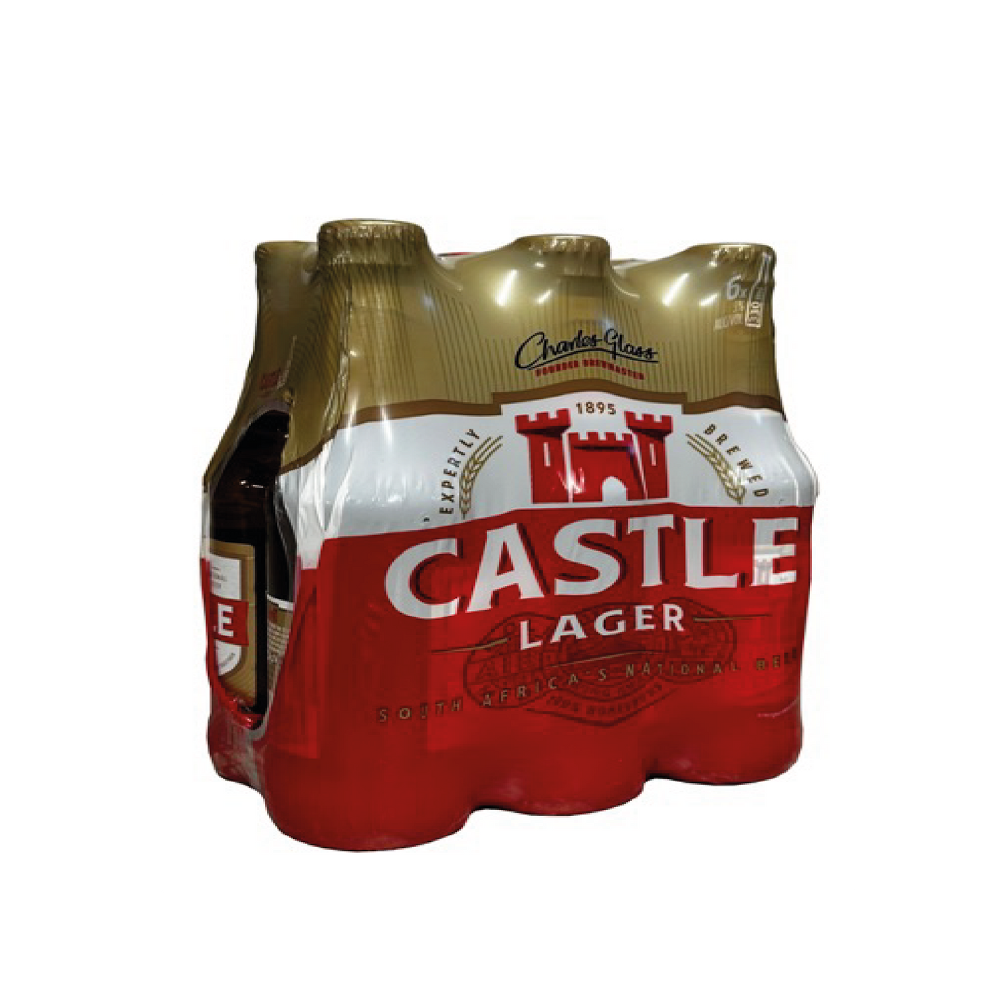 Castle Lager 330ml Bottle - 6 Pack