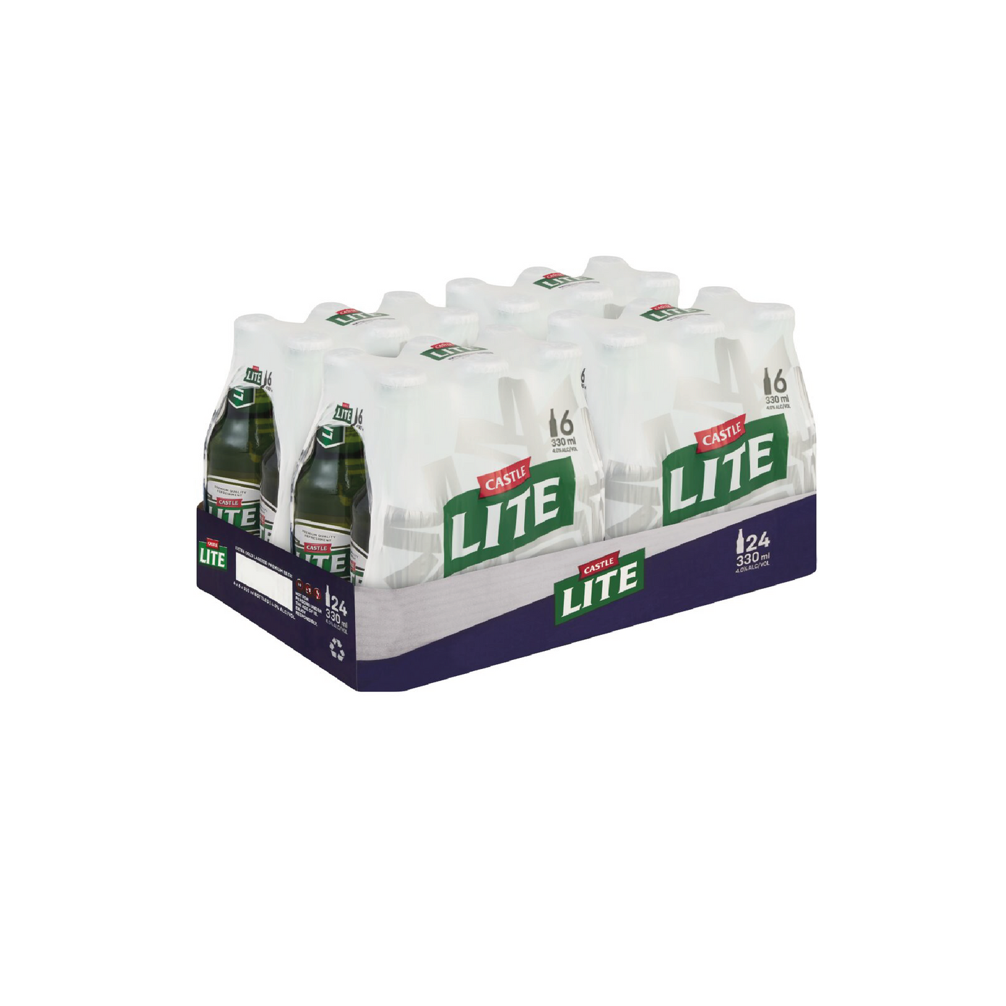 Castle Lite 330ml Bottle - Case