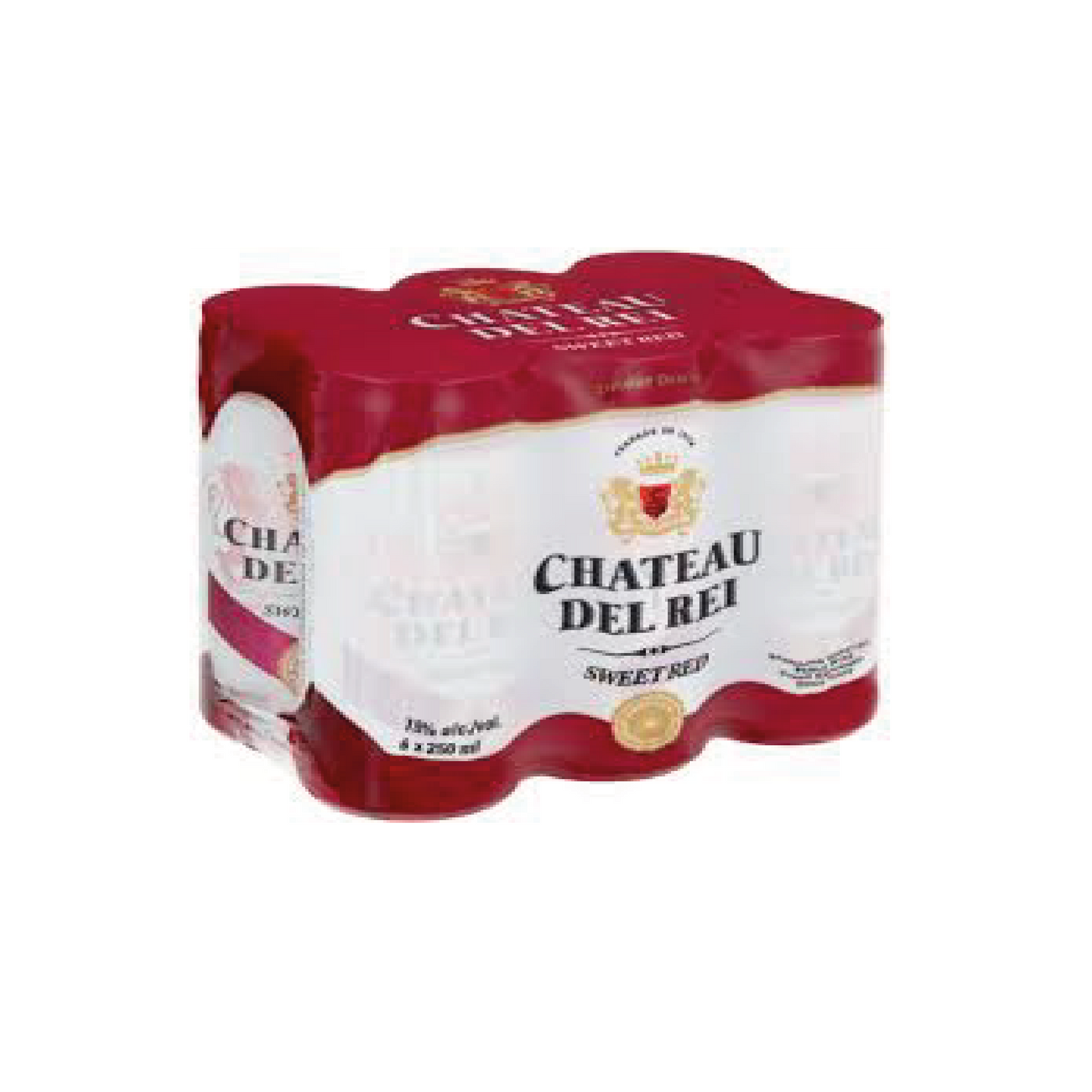 Chateau Del Rei Red 250ml Can - 6 Pack