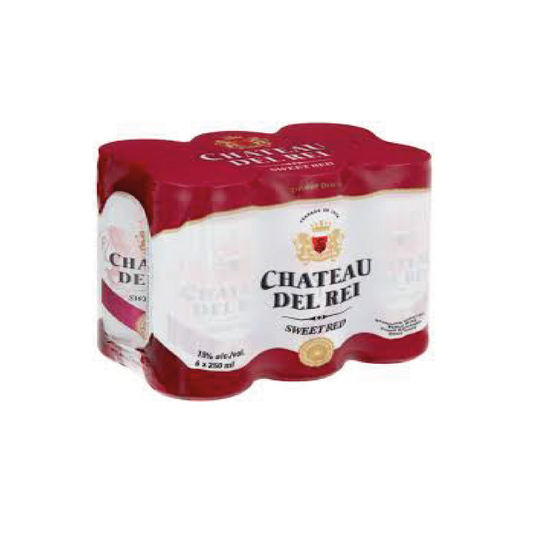 Chateau Del Rei Red 250ml Can - 6 Pack