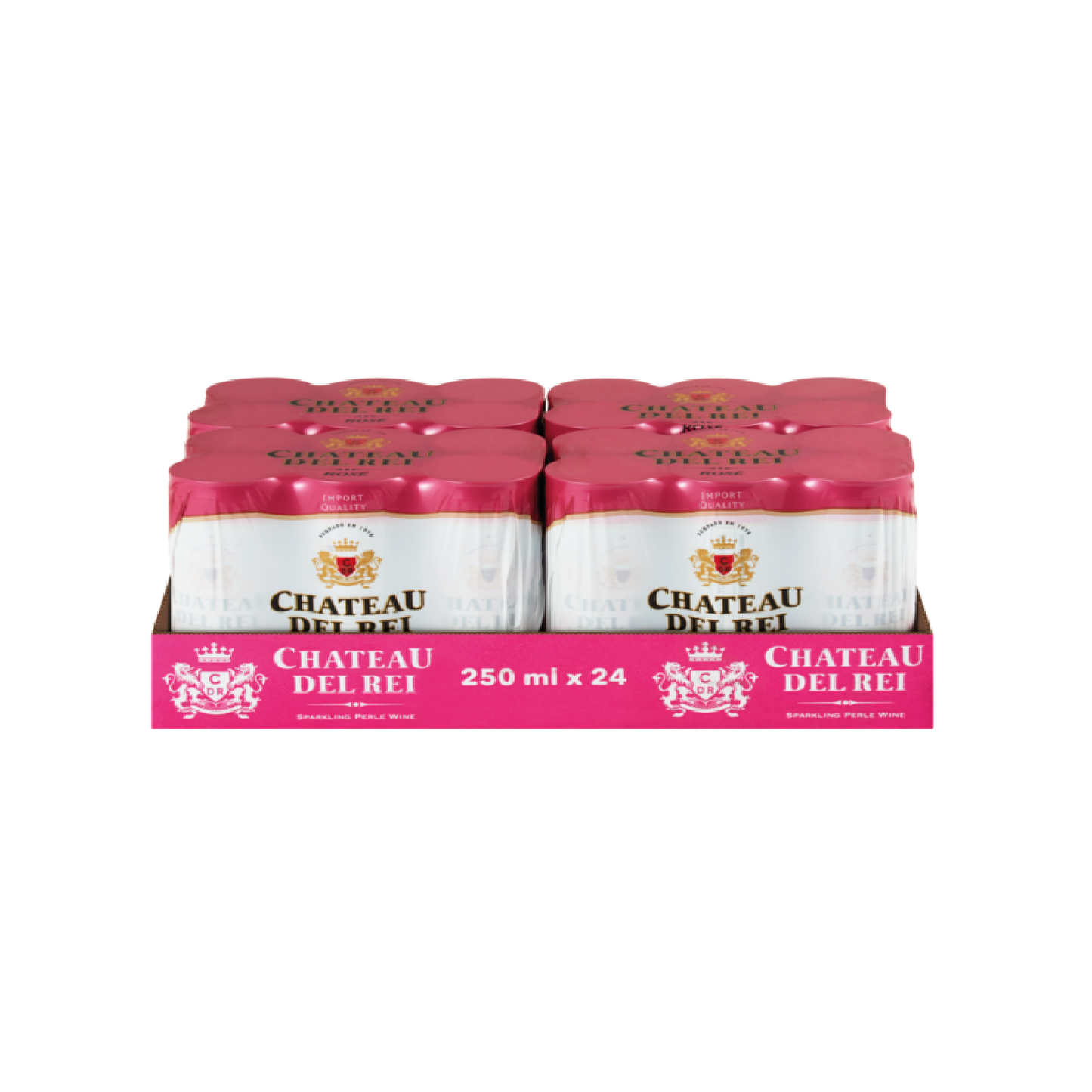 Chateau Del Rei Rosé 250ml Can - Case