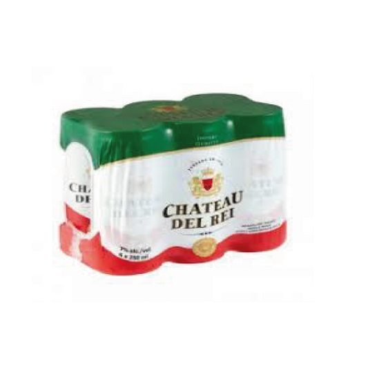 Chateau Del Rei White 250ml Can - 6 Pack