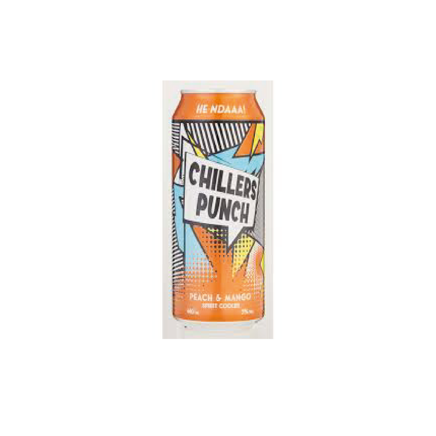 Chillers Punch Peach & Mango 440ml Can