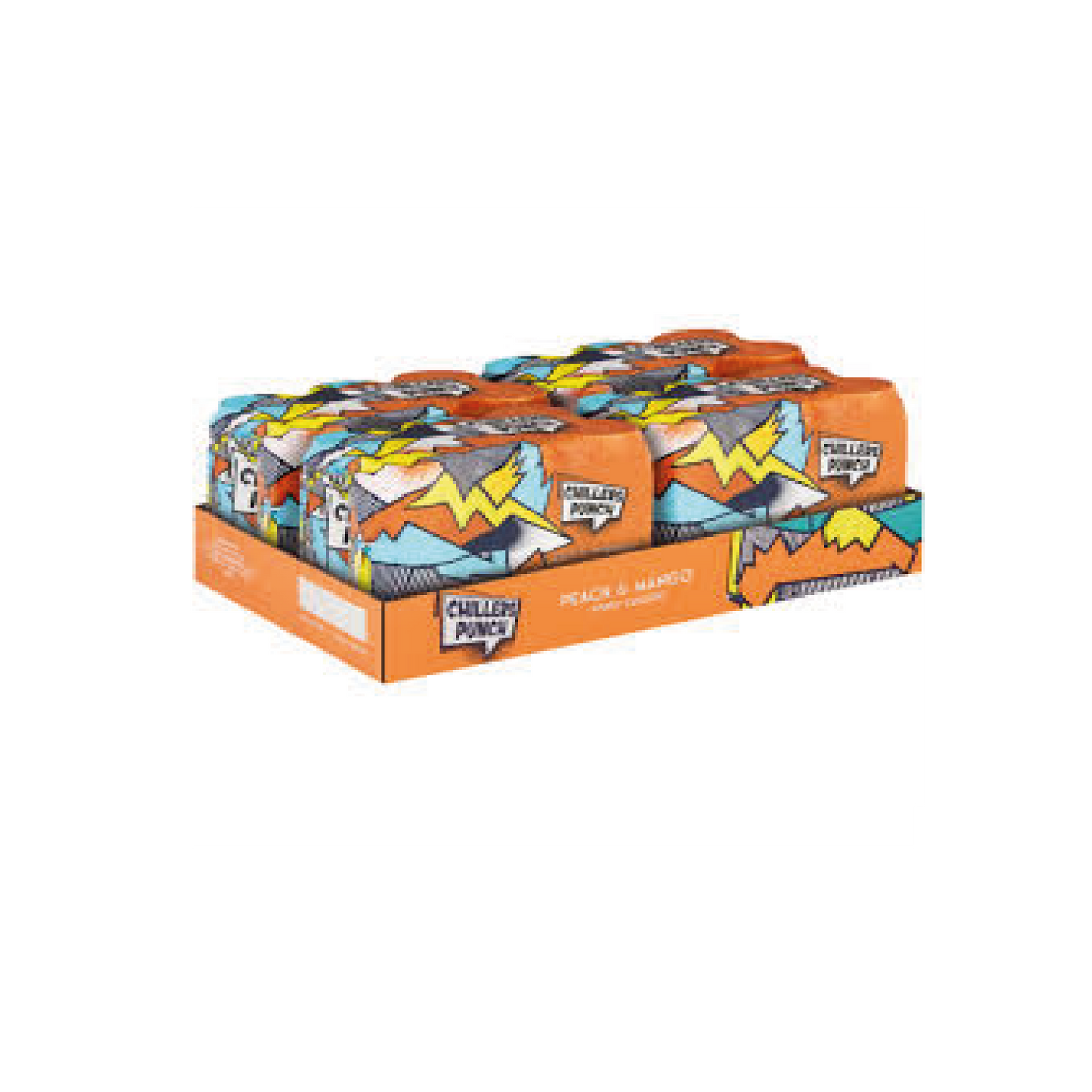 Chillers Punch Peach & Mango 440ml Can - Case