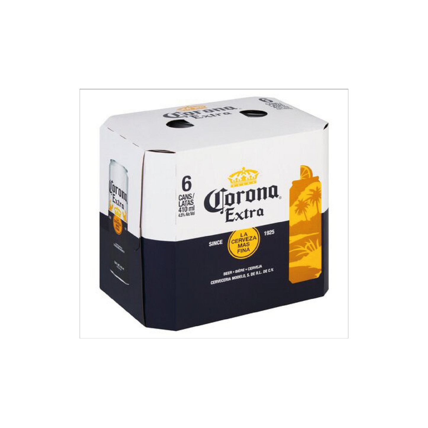 Corona 410ml Can - 6 Pack