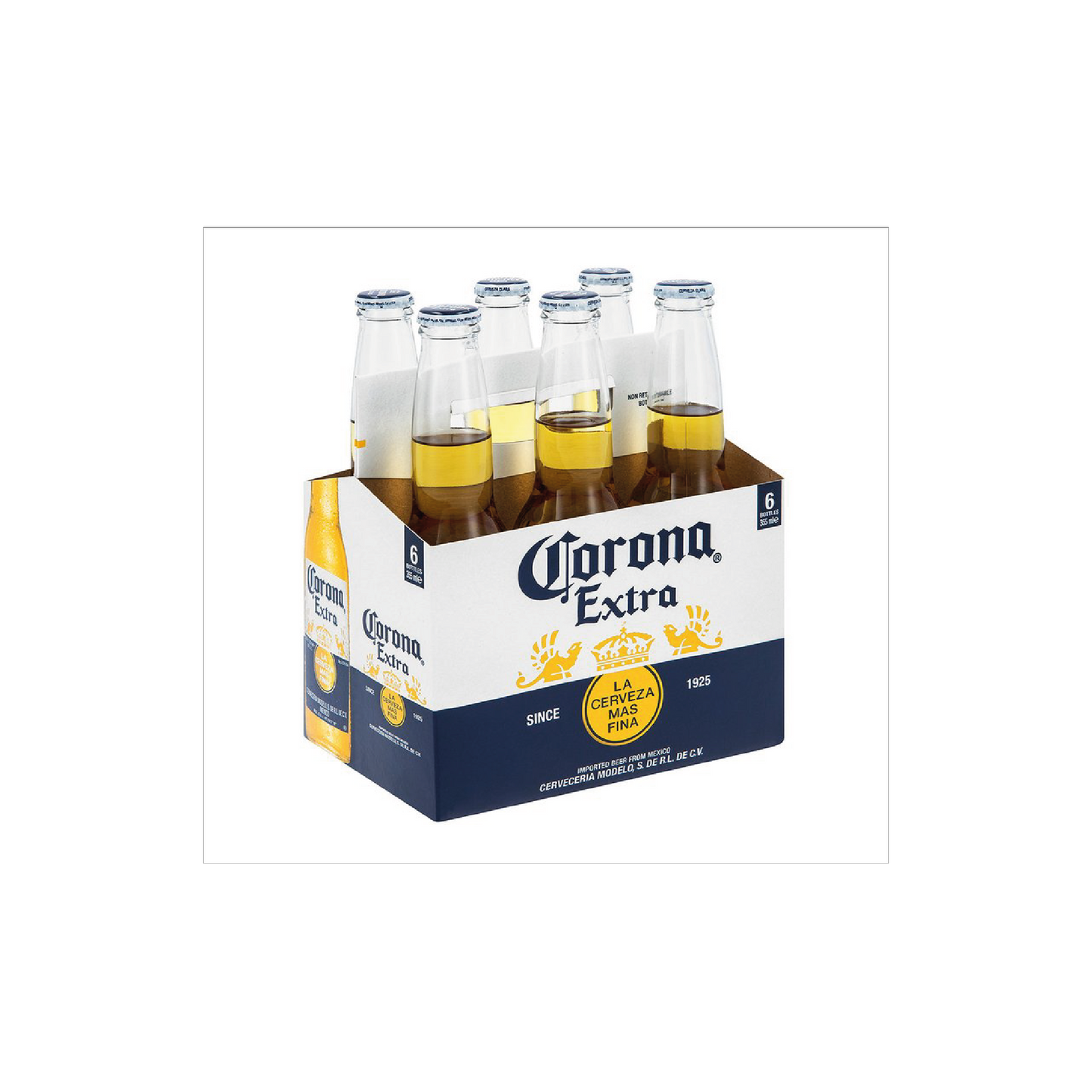 Corona 335ml Bottle - 6 Pack