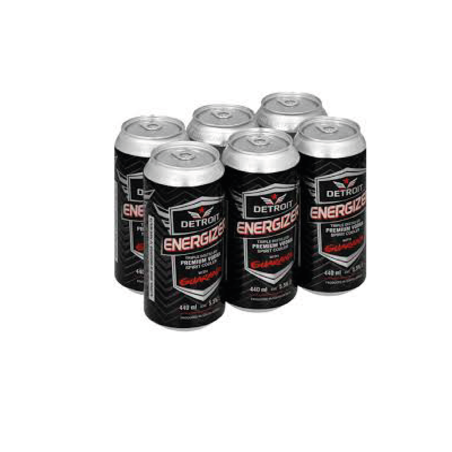 Detroit Energizer 440ml Can - 6 Pack