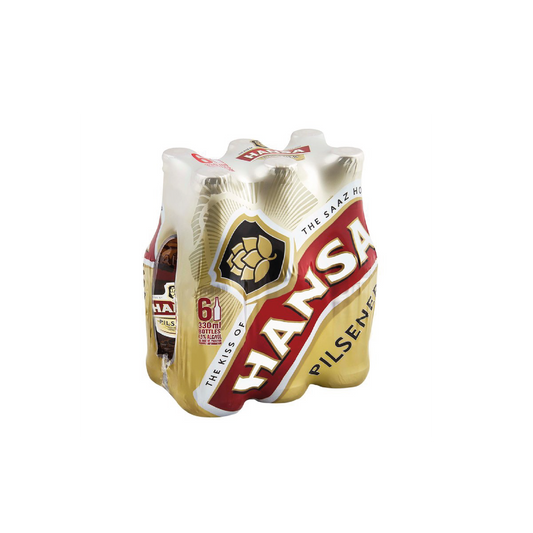 Hansa Pilsner 330ml Bottle - 6 Pack