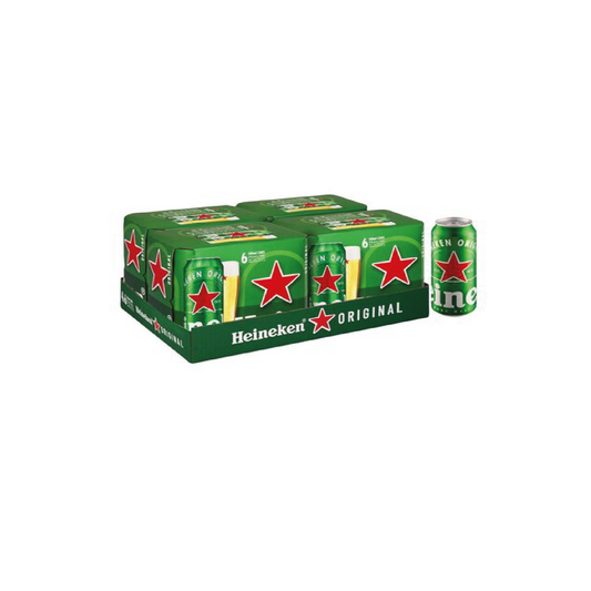 Heineken Lager 500ml Cans - Case
