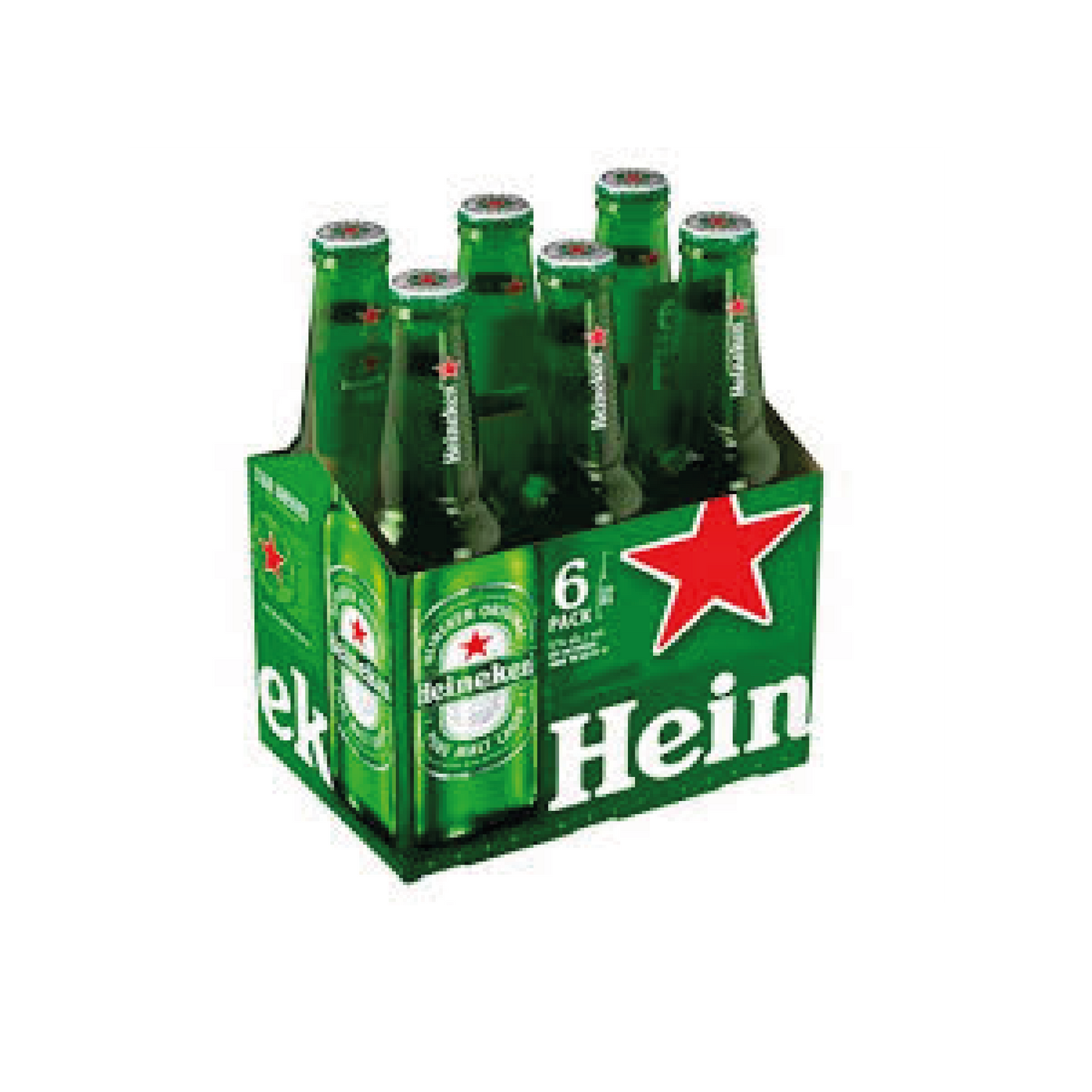 Heineken Lager 330ml Bottle - 6 Pack
