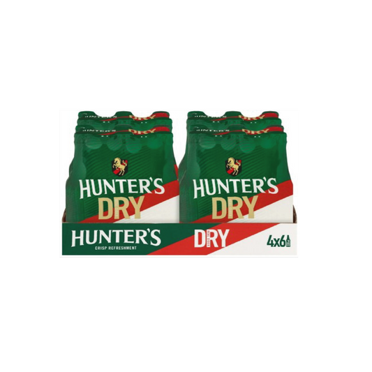 Hunters Dry 330ml Bottle - Case
