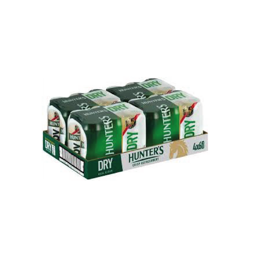 Hunters Dry 440ml Can - Case