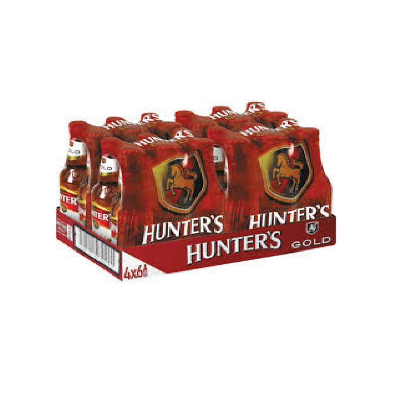 Hunters Gold 330ml Bottles - Case