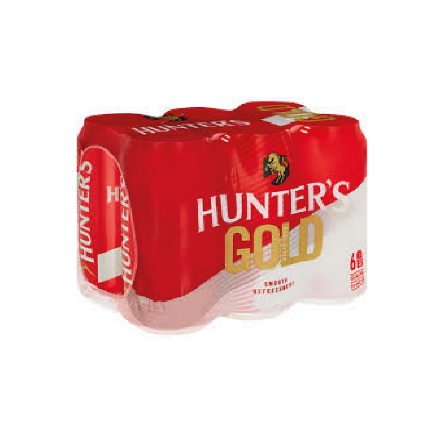 Hunters Gold 440ml Can - 6 Pack