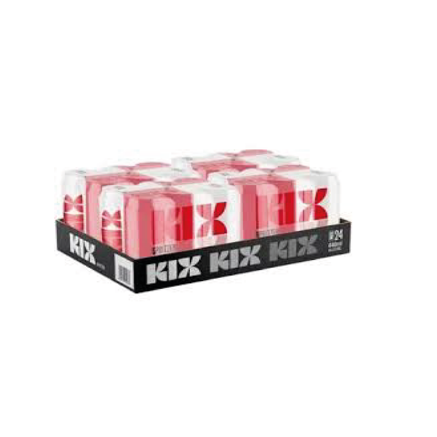 KIX Raspberry Peach 440ml Can - Case