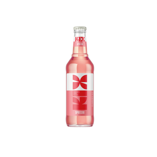KIX Raspberry Peach 330ml Bottle
