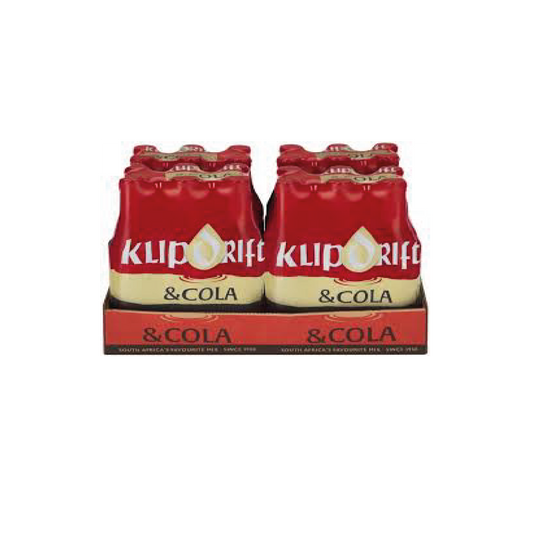 Klipdrift & Cola 275ml Bottle - Case