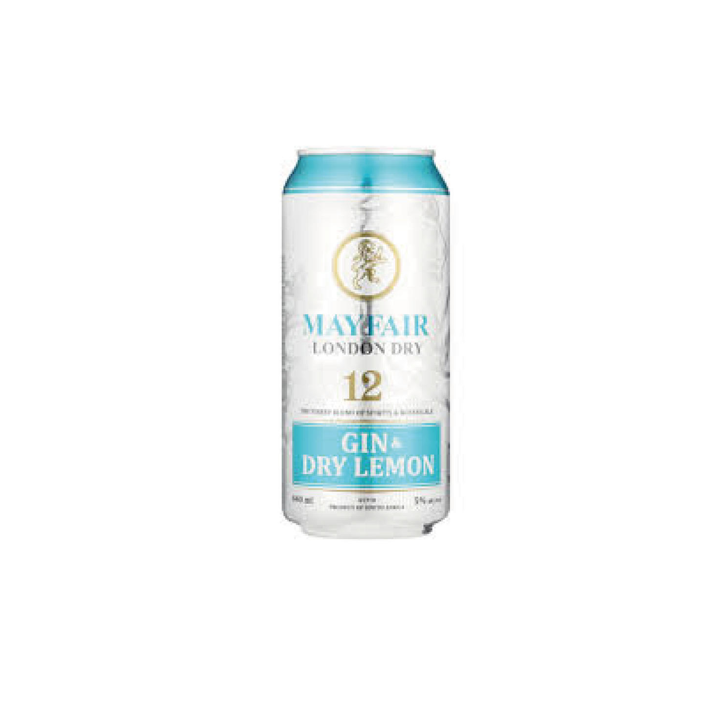 Mayfair Gin And Dry Lemon  440ml Can