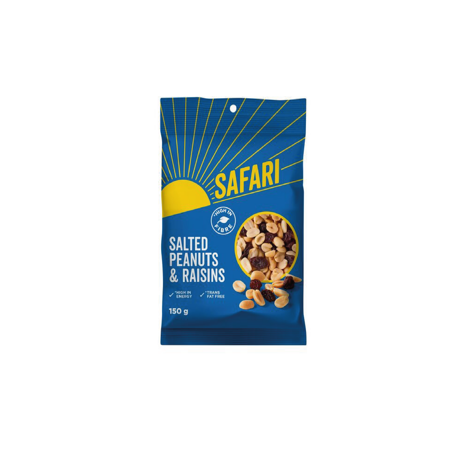 Safari Peanuts & Raisins 150g