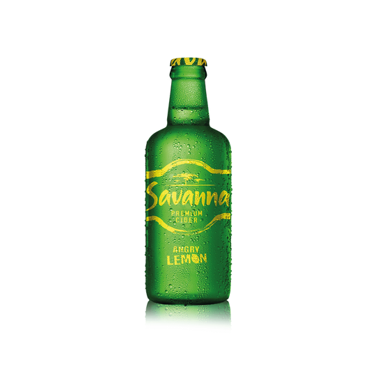 Savanna Angry Lemon 330ml Bottle