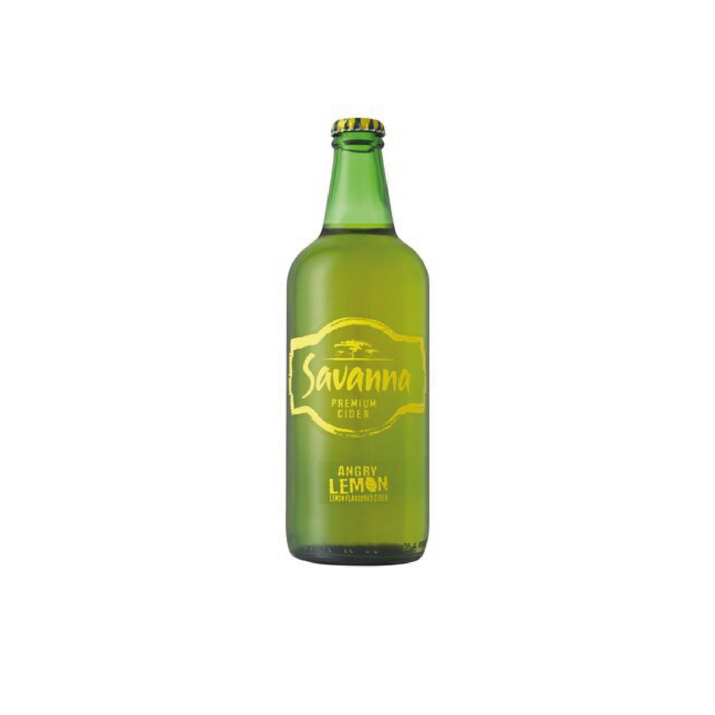 Savanna Angry Lemon 500ml Bottle