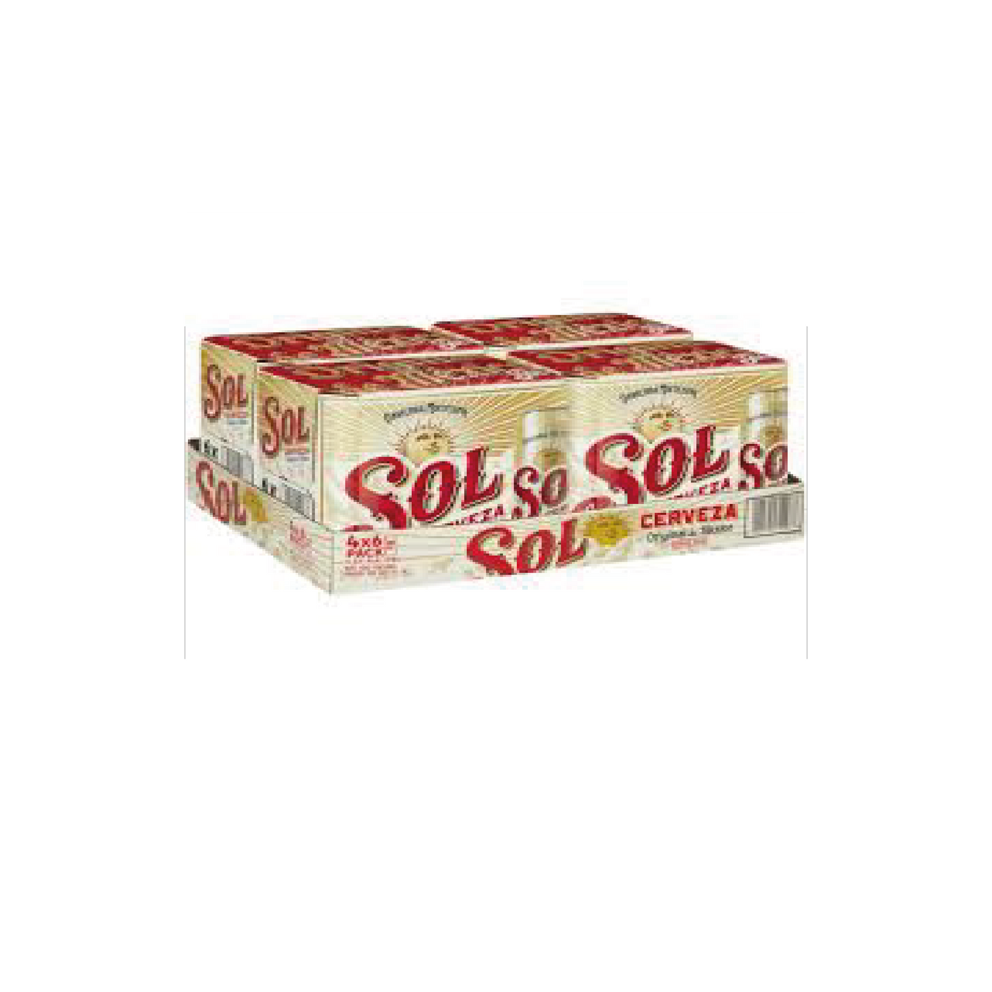 Sol Cerveza 500ml Cans - Case