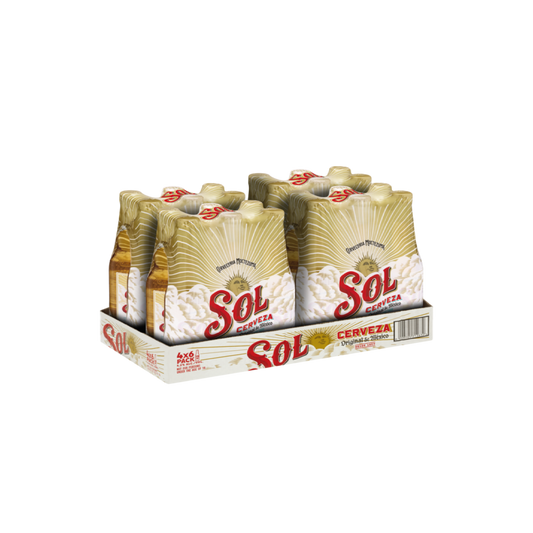 Sol Cerveza 330ml Bottles - Case