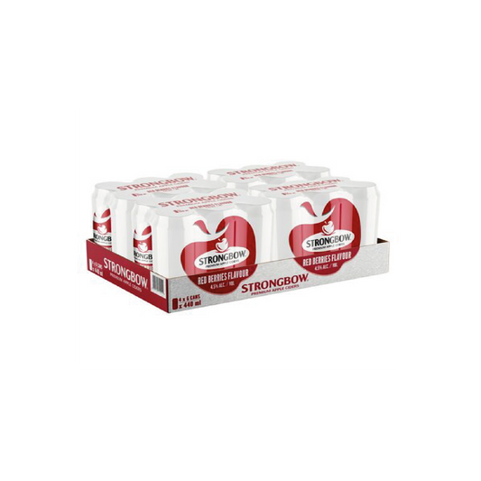 Strongbow Red Berries 500ml Can - Case