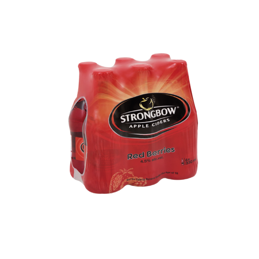Strongbow Red Berries 330ml Bottle - 6 Pack