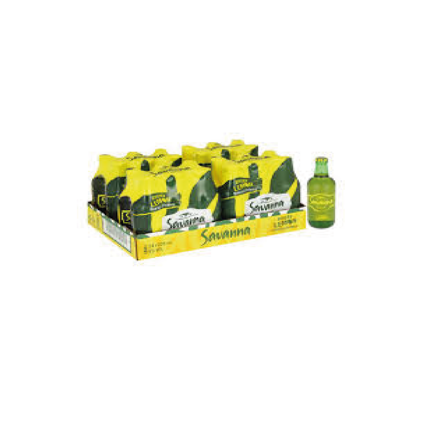 Savanna Angry Lemon 330ml Bottle - Case