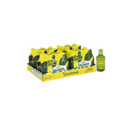 Savanna Angry Lemon 330ml Bottle - Case