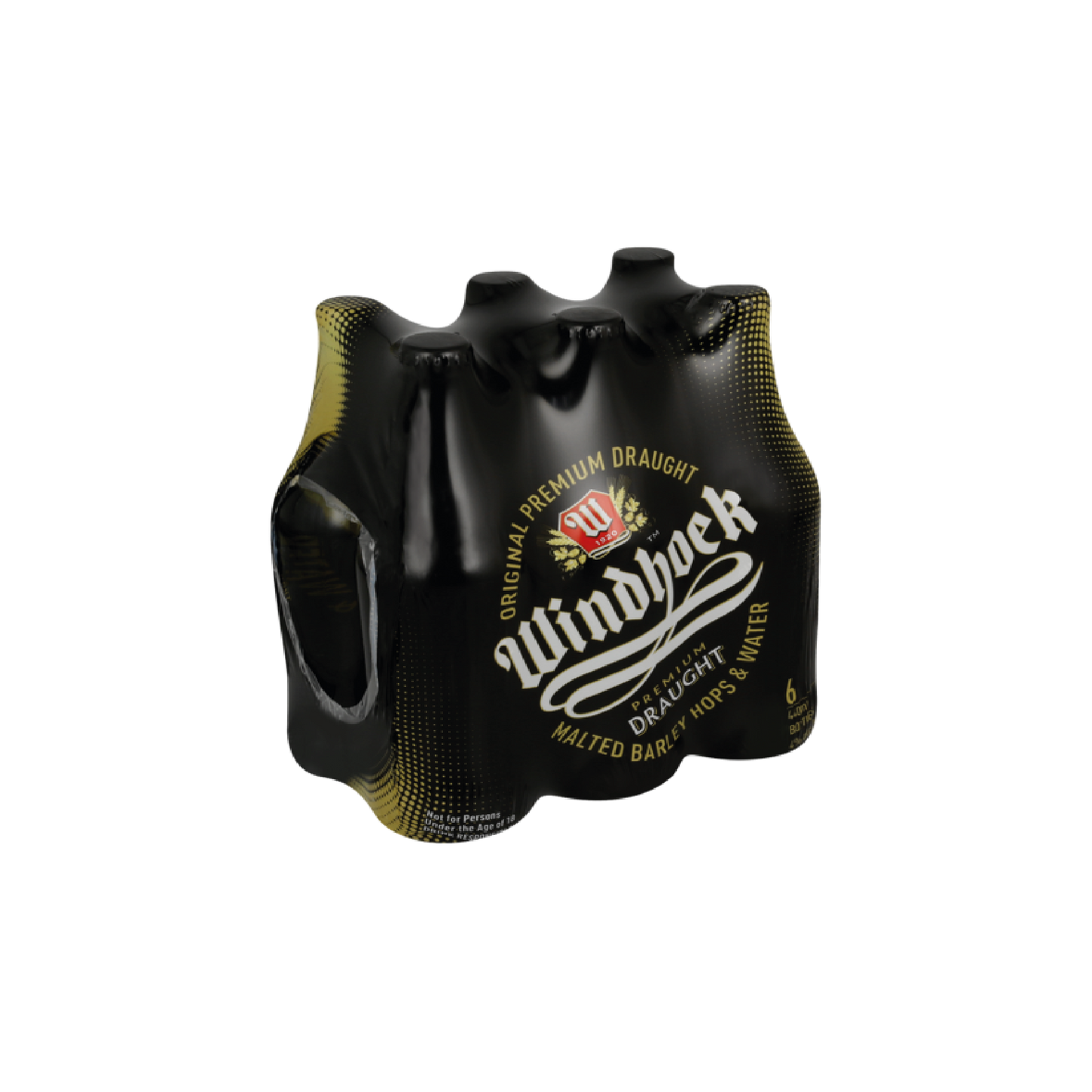Windhoek Draught 440ml Bottle - 6 Pack